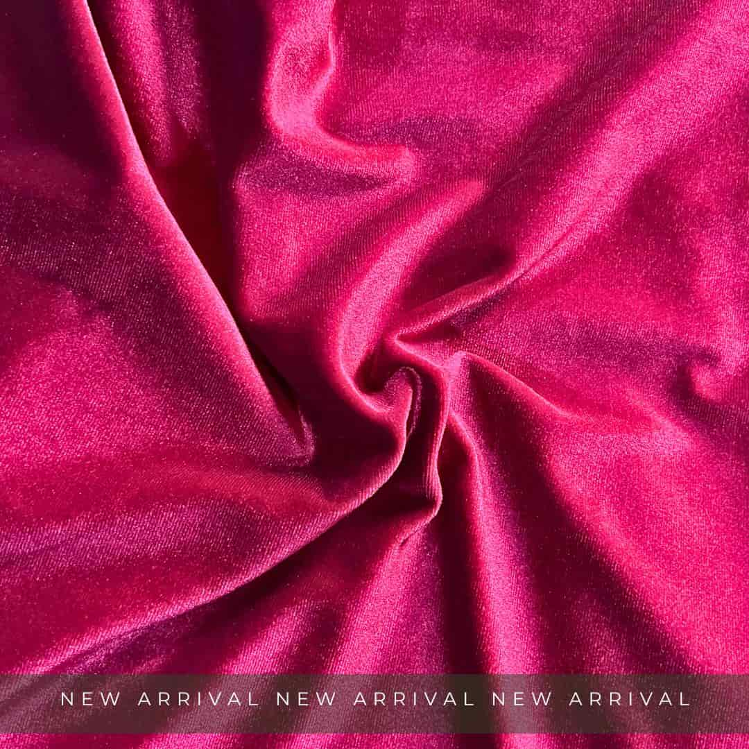 Plain Velvet Fabric