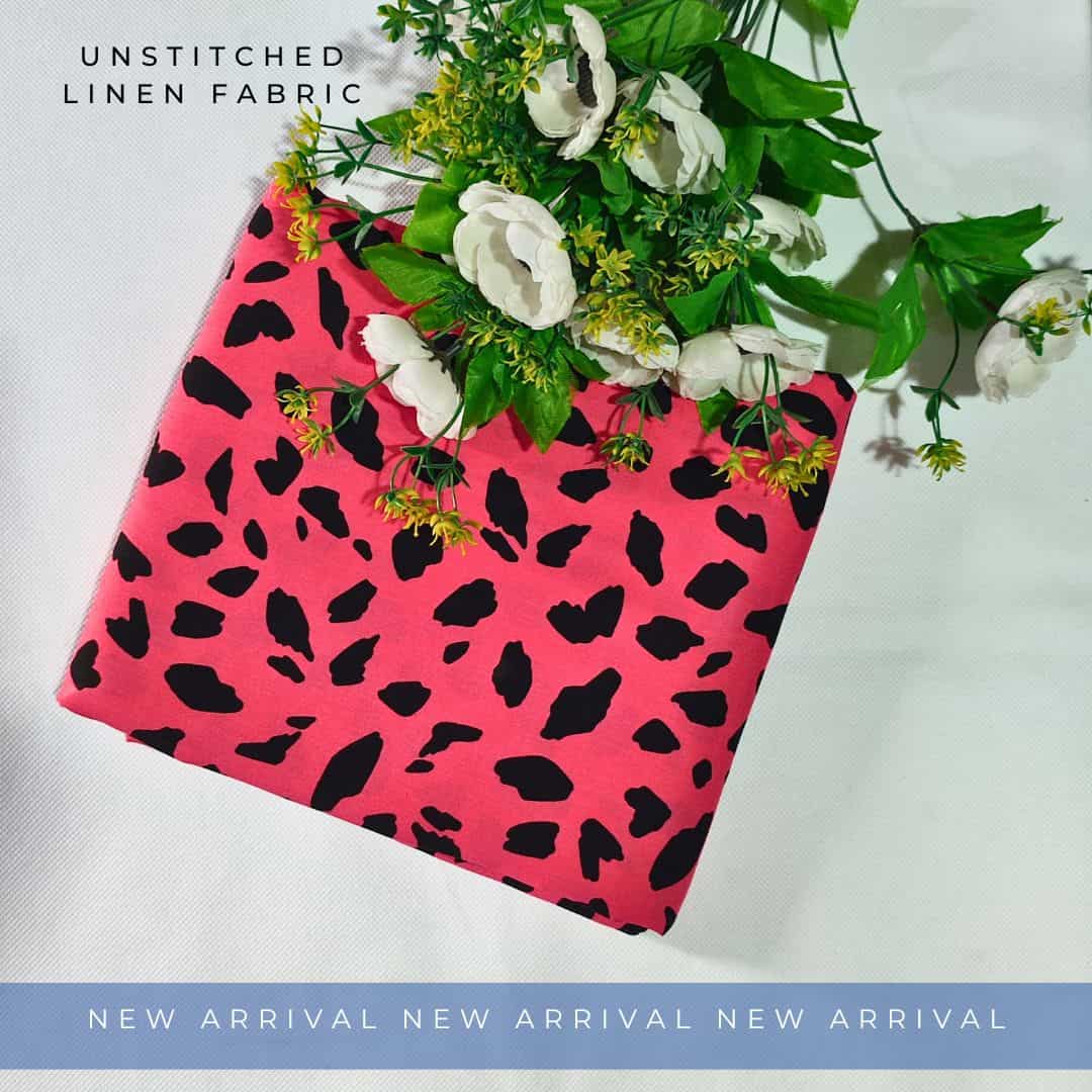 Unstitched Linen Fabric 2pc