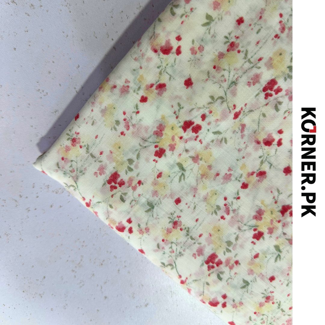 Unstitched Lawn Fabric 2pc