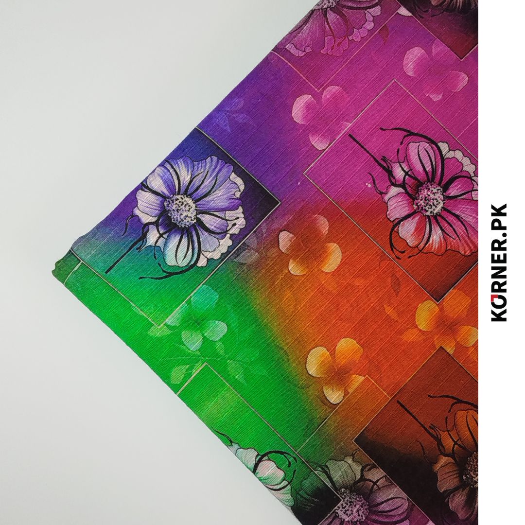 Bana Dora Print Lawn Fabric 2pc