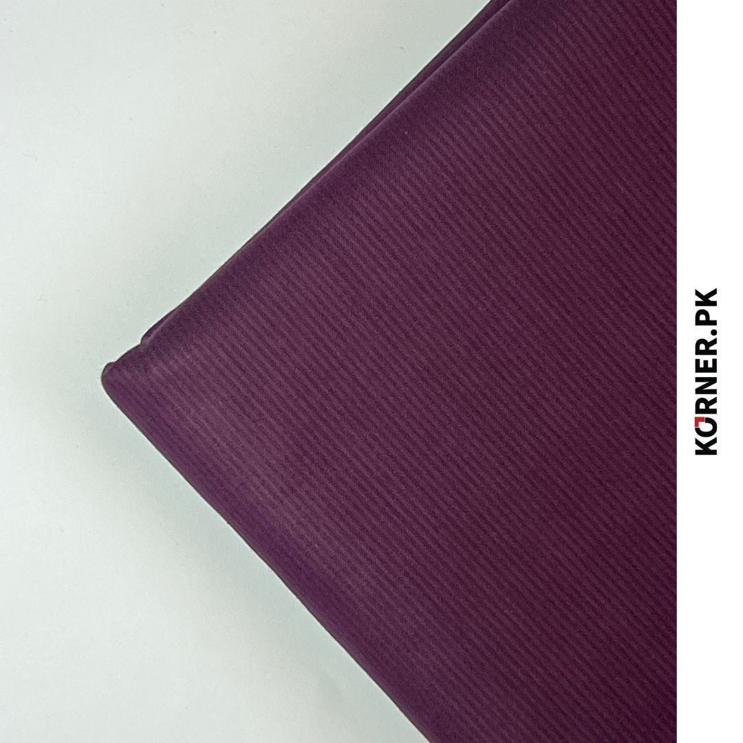 Dark Purple Doria Plain Lawn 2pc