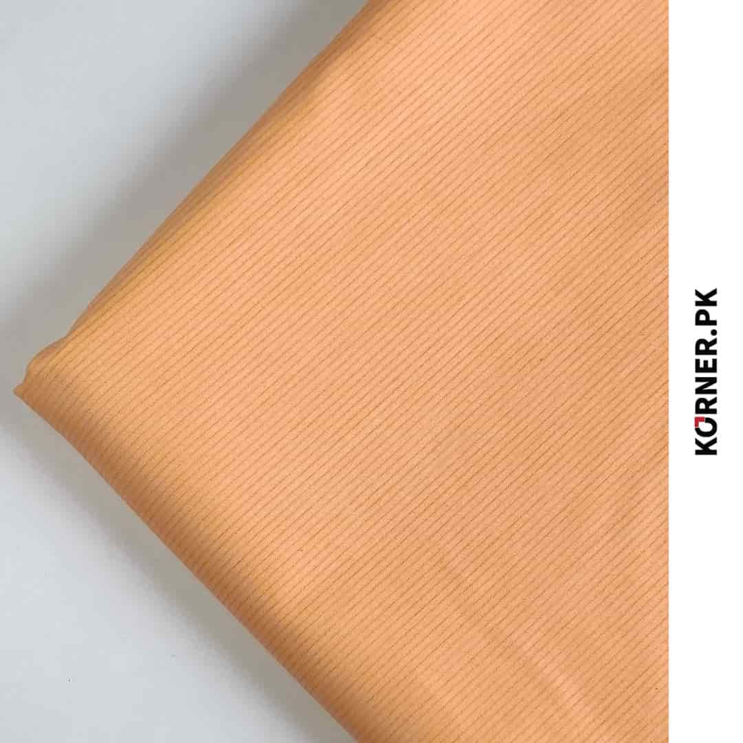 Peach Doria Plain Lawn 2pc