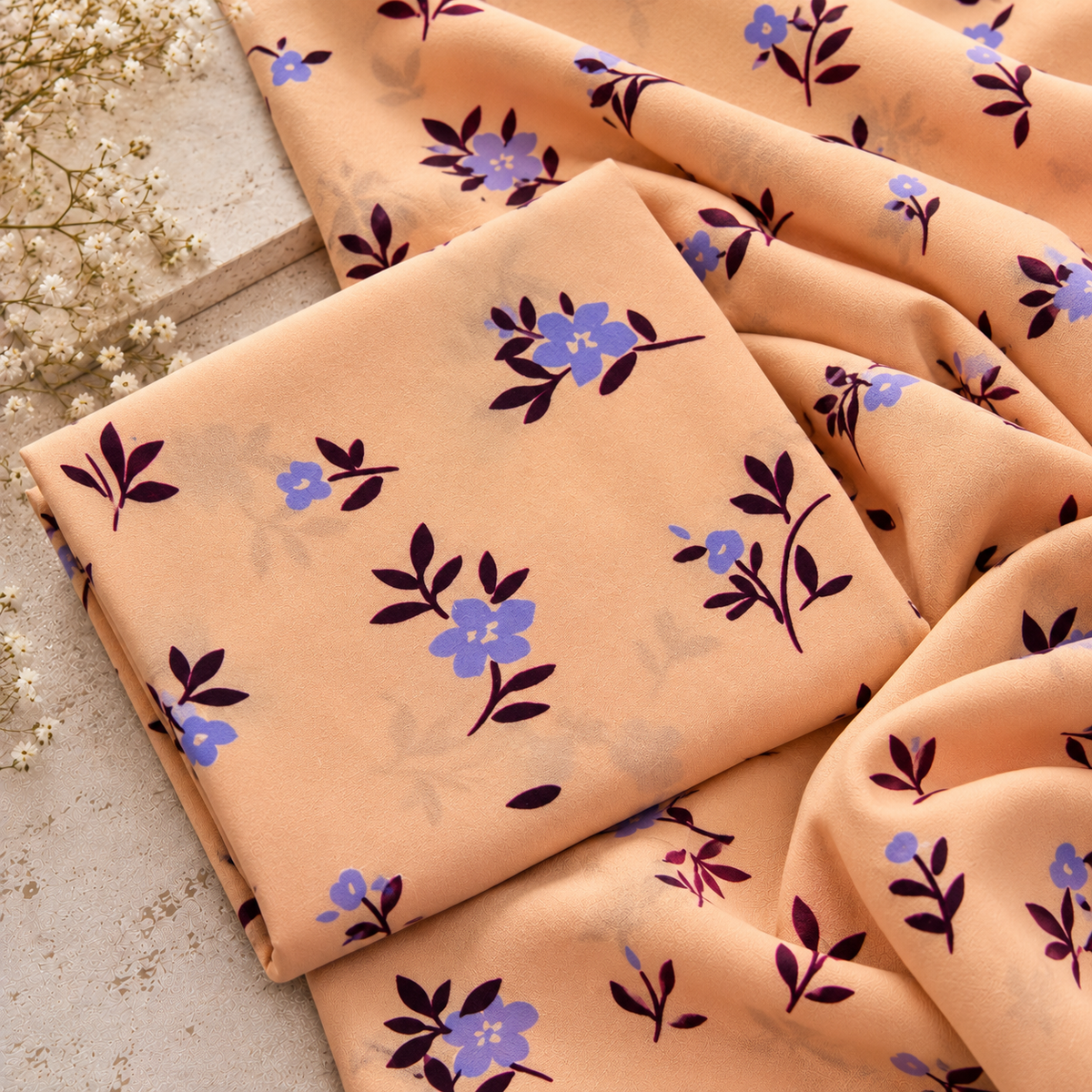 Zarnigar | Unstitched Print Linen 2pc