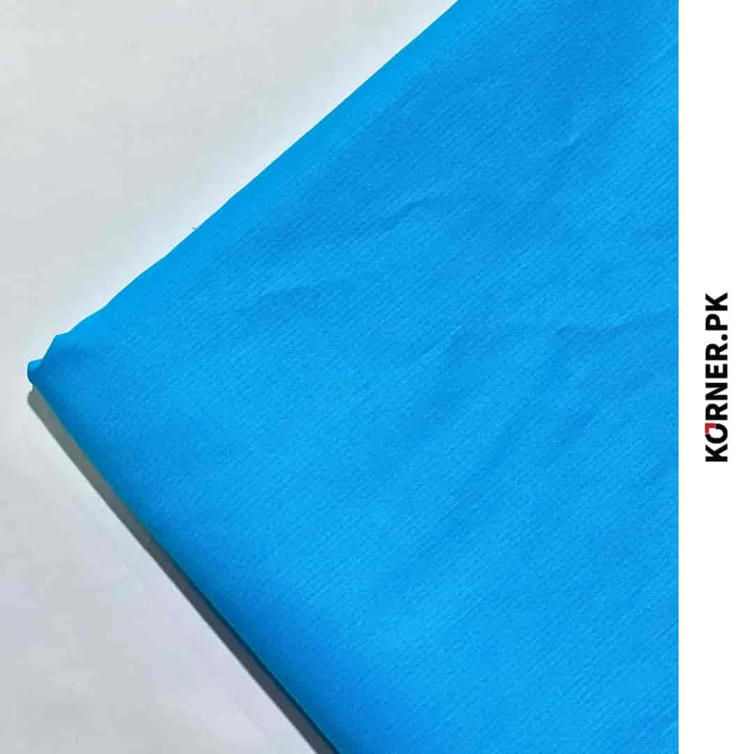 Sky Blue Doria Plain Lawn 2pc