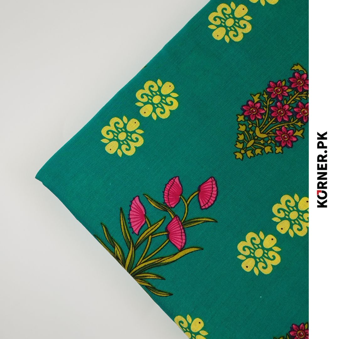Unstitched Lawn Fabric 2pc