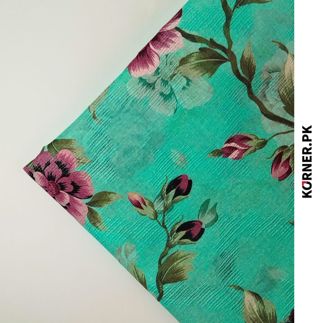 Brosha Print Lawn Fabric 2pc