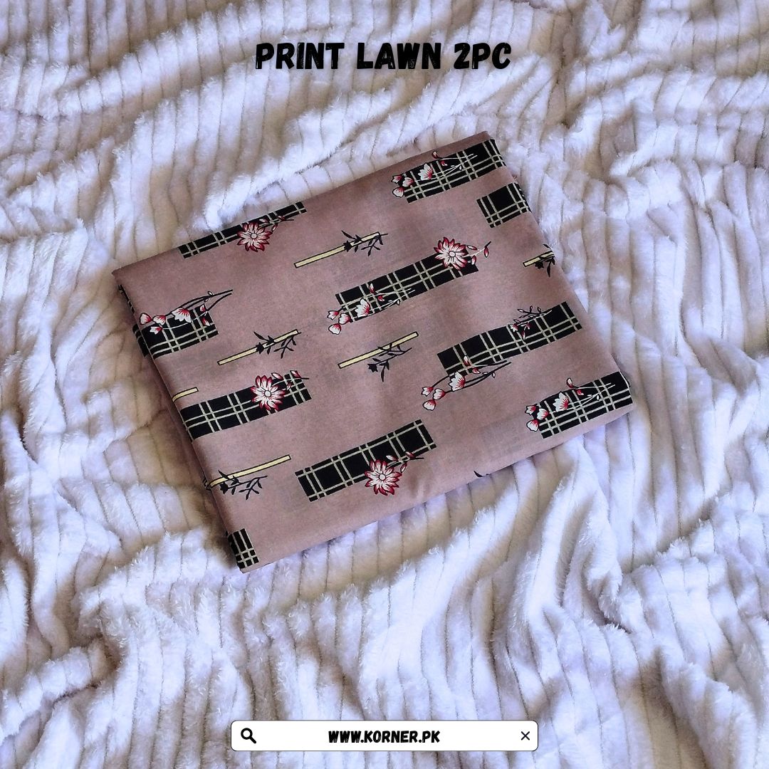 Unstitched Lawn Fabric Shirt