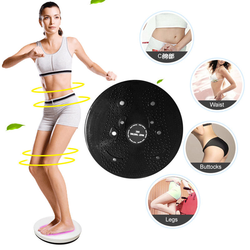 TUMMY TWISTER DISC FOR WEIGHT LOSING - BLACK