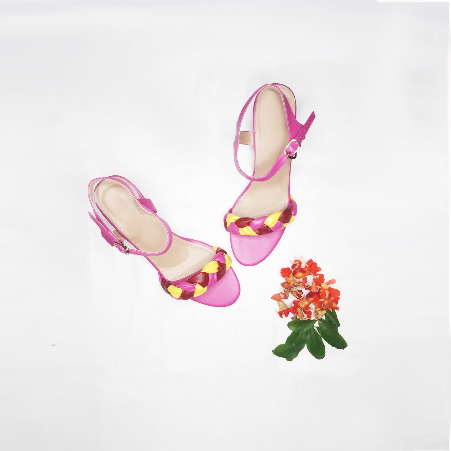 STYLISH PINK HEEL FOR WOMEN