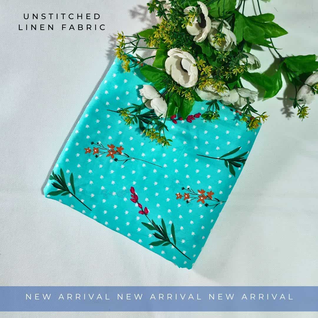 Unstitched Linen Fabric 2pc