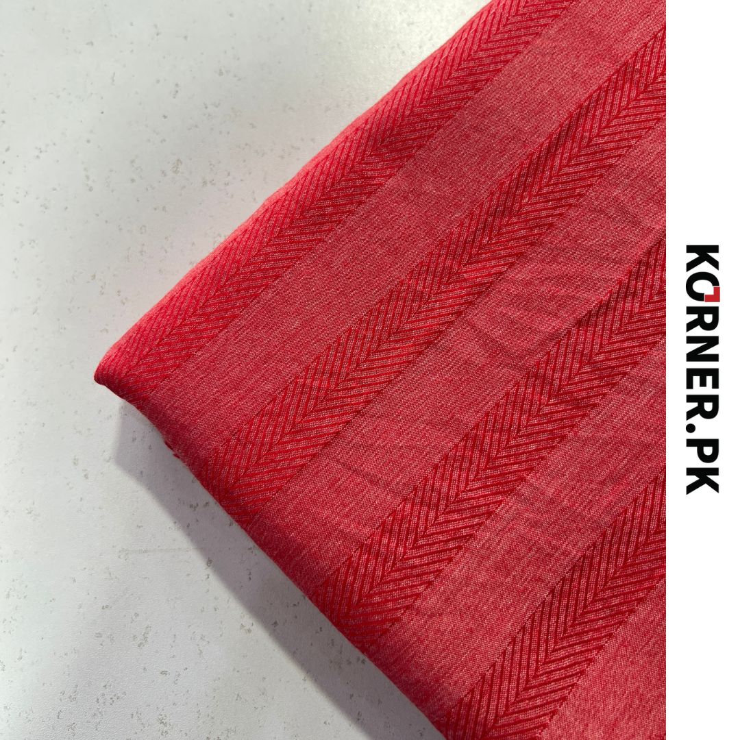 Unstitched Self Plain Lawn Fabric 2pc