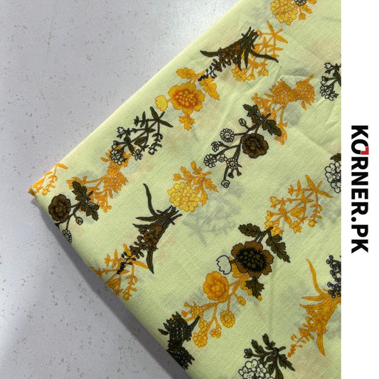 Unstitched Lawn Fabric 2pc