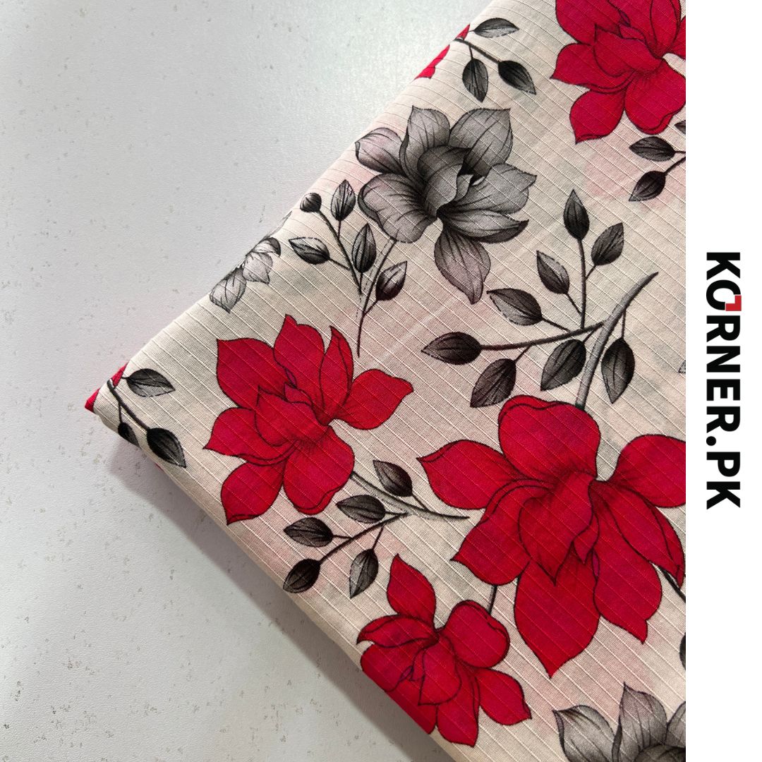 Bana Dora Print Lawn Fabric 2pc