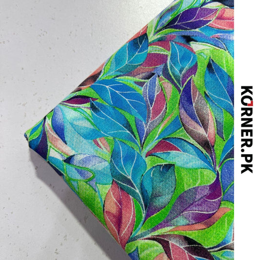 Unstitched Lawn Fabric 2pc