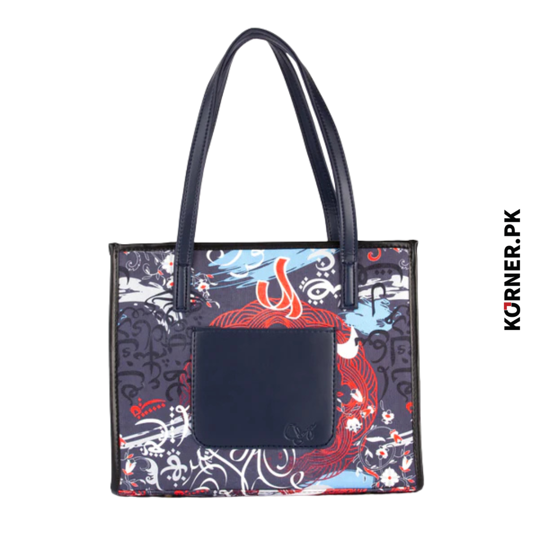 CALLIGRAPHY ART HANDBAG