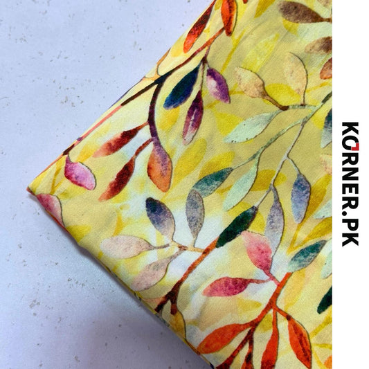 Unstitched Lawn Fabric 2pc