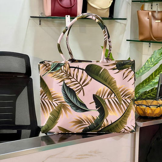 Fabric Print Tote Bag