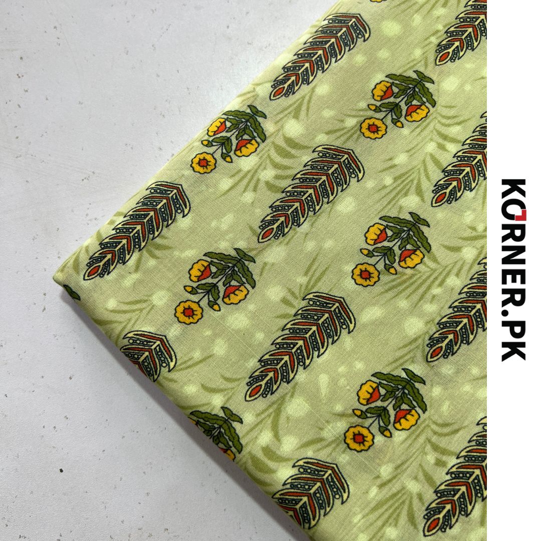 Unstitched Lawn Fabric 2pc