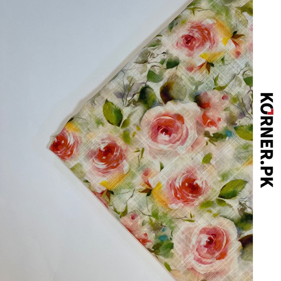 Unstitched Khaddar Fabric 2pc