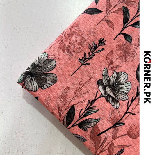 Bana Dora Print Lawn Fabric 2pc