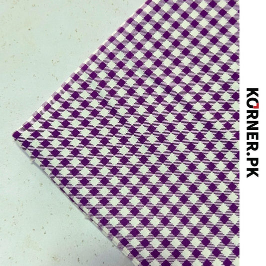 Unstitched Print Linen Fabric 2pc