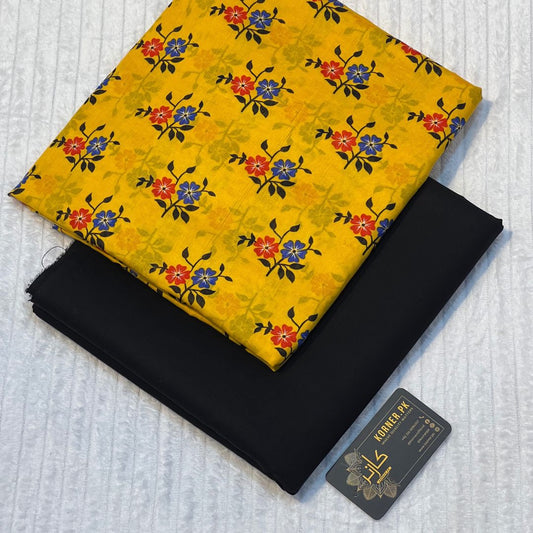 Print Lawn Fabric 2pc