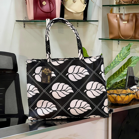 Fabric Print Tote Bag
