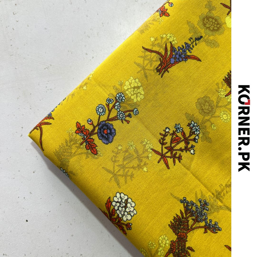 Unstitched Lawn Fabric 2pc
