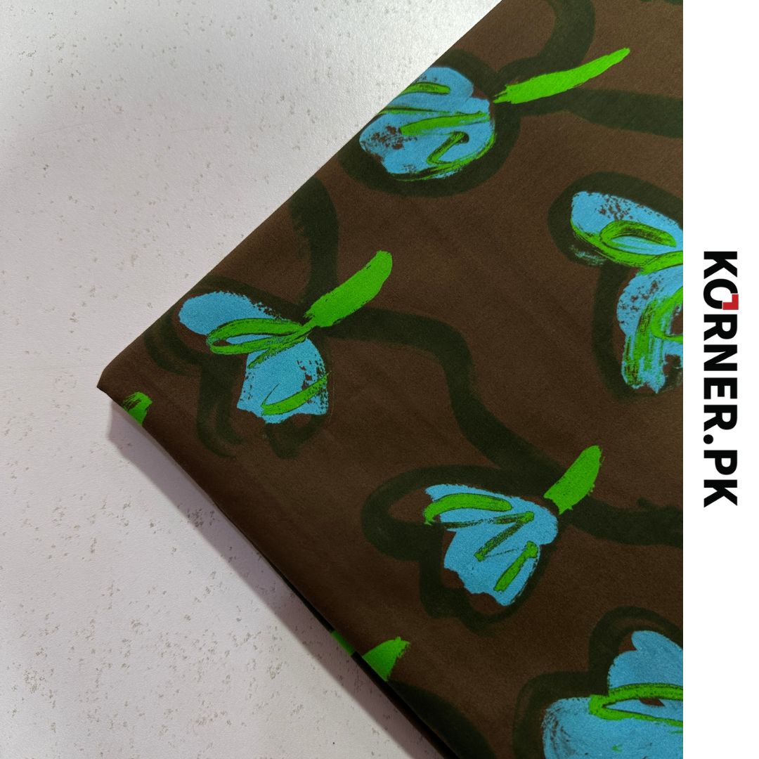 Unstitched Lawn Fabric 2pc