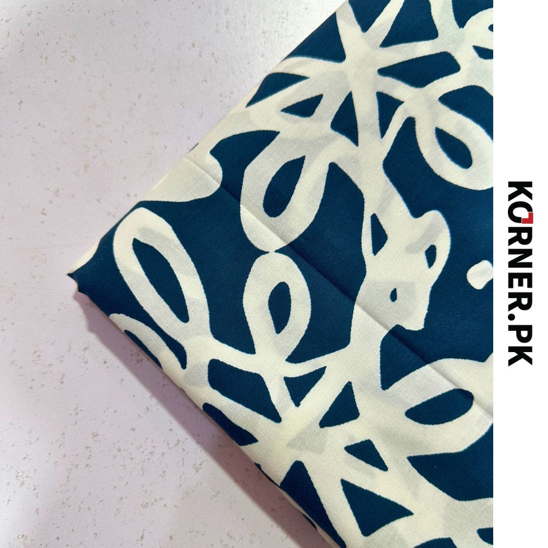 Unstitched Lawn Fabric 2pc