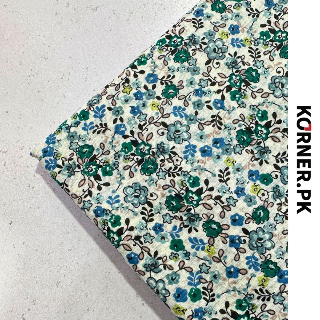 Unstitched Lawn Fabric 2pc