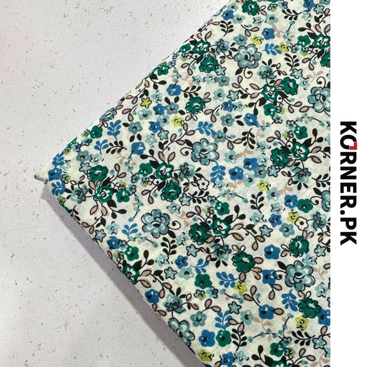 Unstitched Lawn Fabric 2pc