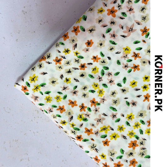 Unstitched Lawn Fabric 2pc