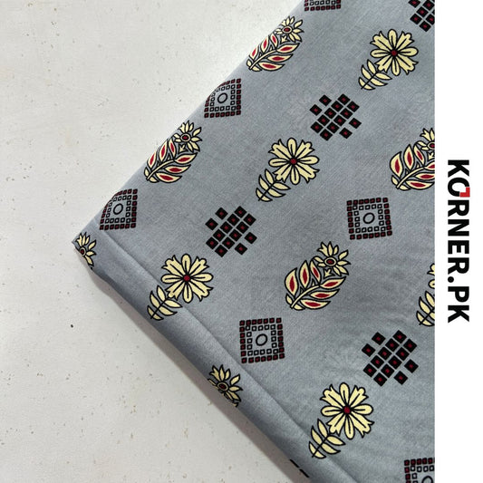 Unstitched Lawn Fabric 2pc