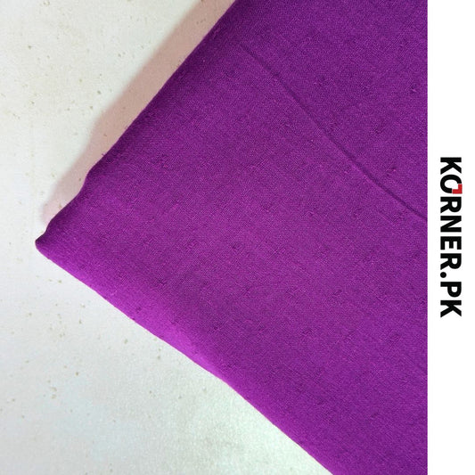Unstitched Self Plain Lawn Fabric 2pc