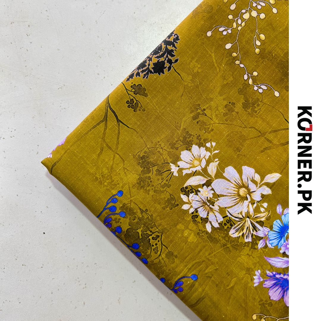 Unstitched Lawn Fabric 2pc