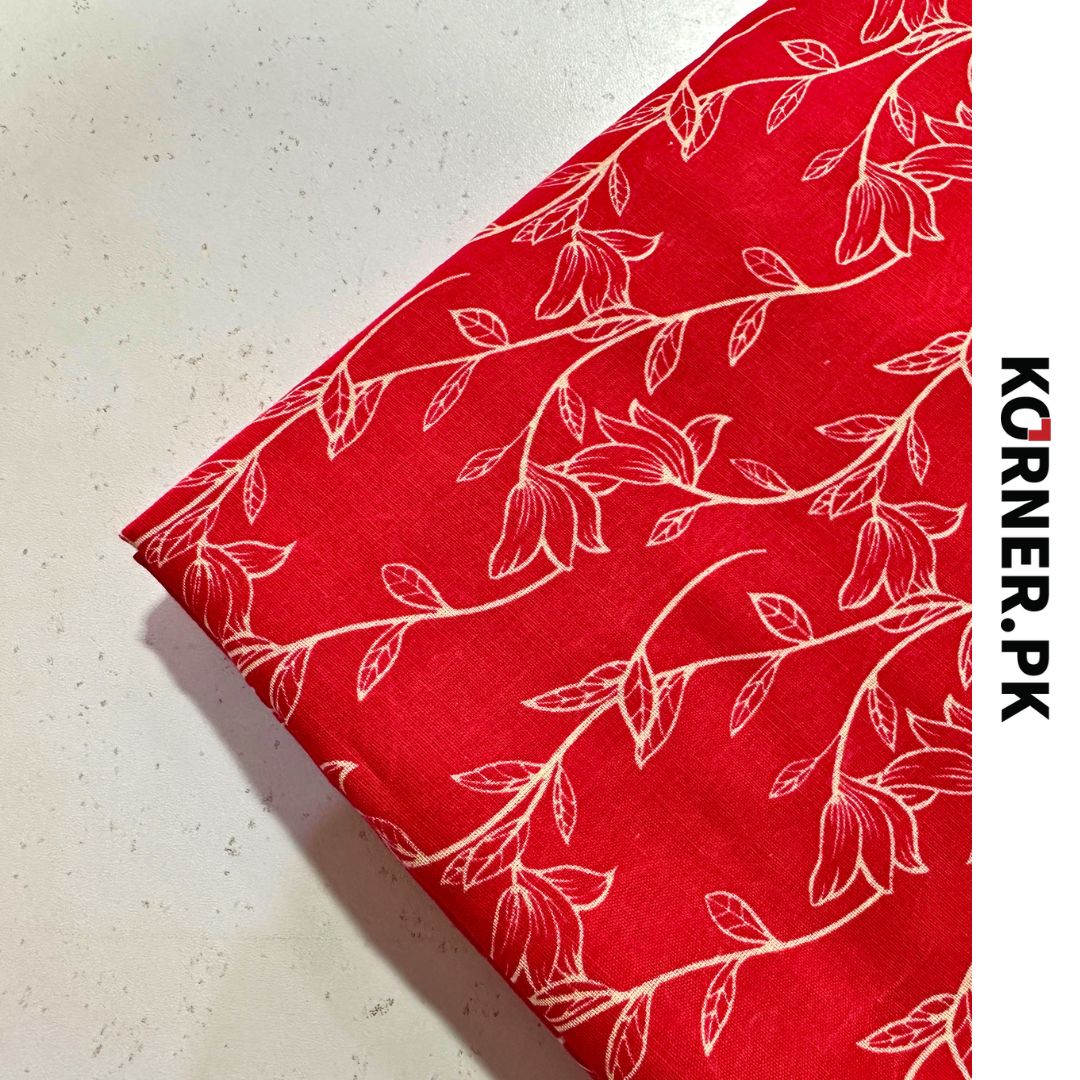 Unstitched Lawn Fabric 2pc