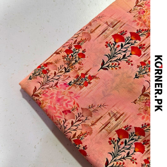 Unstitched Lawn Fabric 2pc