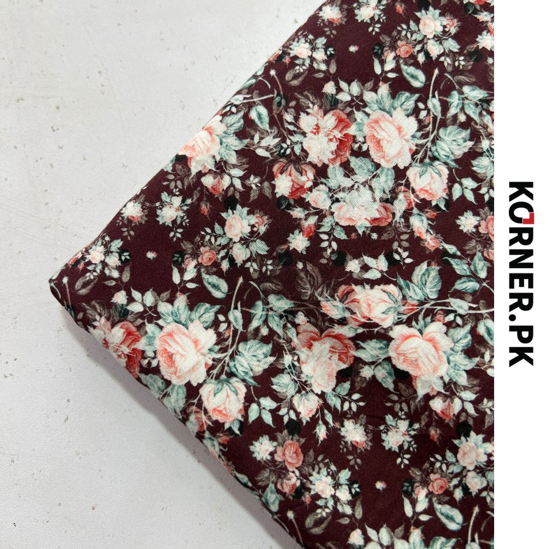 Unstitched Lawn Fabric 2pc