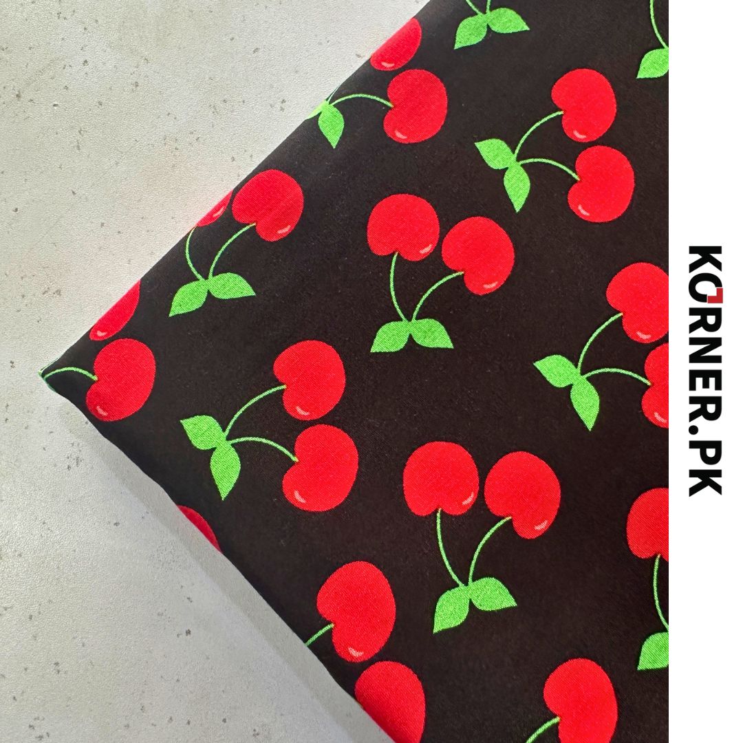 Funky Print Linen Fabric 2pc