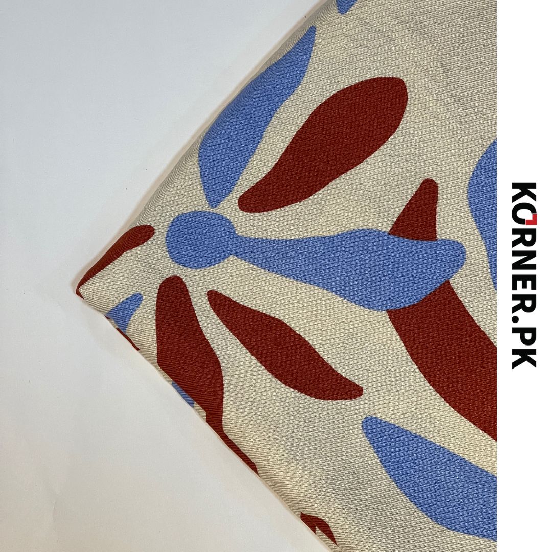 Unstitched Marina Fabric 2pc