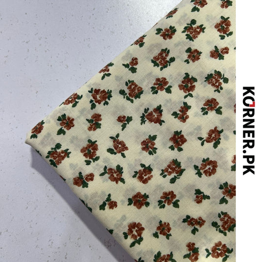 Unstitched Lawn Fabric 2pc