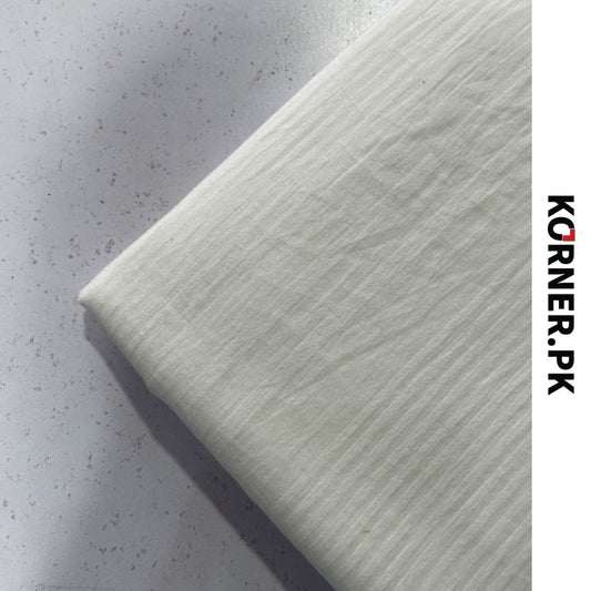 Unstitched Self Plain Lawn Fabric 2pc