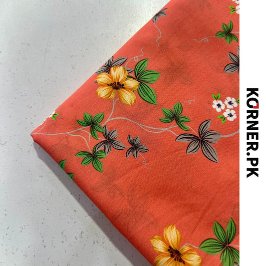 Unstitched Lawn Fabric 2pc