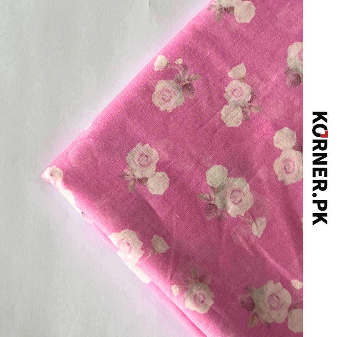 Unstitched Lawn Fabric 2pc