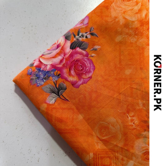 Unstitched Lawn Fabric 2pc