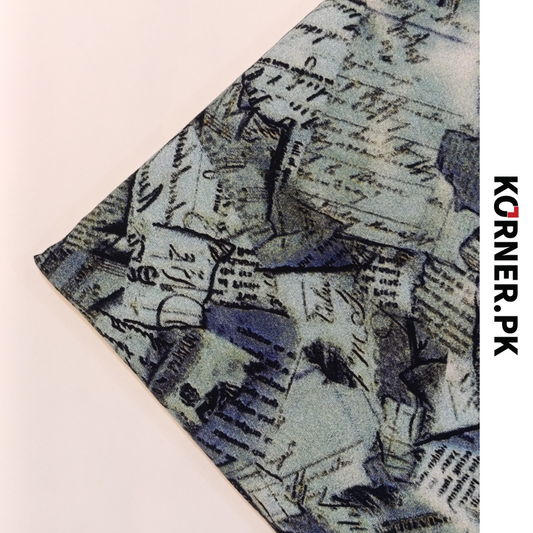 Unstitched Linen Fabric 2pc