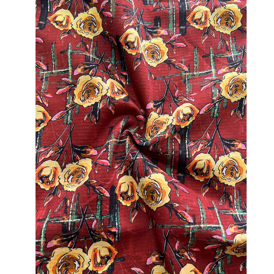 Bana Dora Print Lawn Fabric 2pc