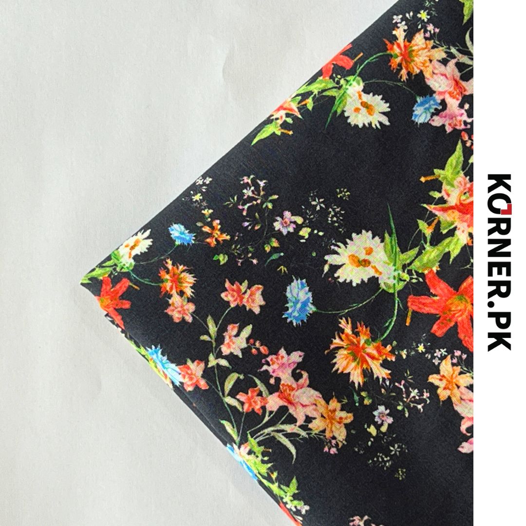 Unstitched Lawn Fabric 2pc