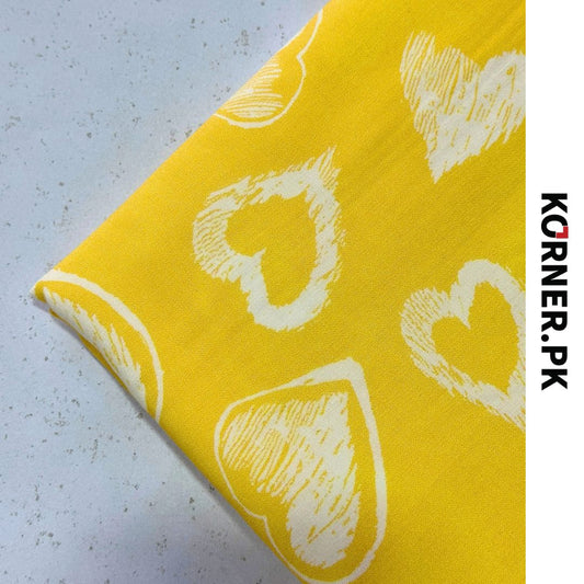 Funky Print Linen Fabric 2pc